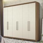 Guarda Roupa Casal Versalhes 6 Portas Com Pés - Pr Móveis