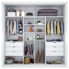 Guarda Roupa Casal Versalles 2 Portas De Correr 6 Gavetas Bra