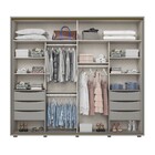 Guarda-roupa Casal Vicenza 2 Portas 6 Gavetas Com Espelho Cin