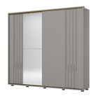 Guarda-roupa Casal Vicenza 2 Portas 6 Gavetas Com Espelho Cin