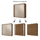 Guarda Roupa Casal Viena 2 Portas Deslizantes Flex - Móveis A