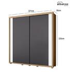 Guarda Roupa Casal Viena 2 Portas Deslizantes Flex - Móveis A