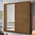 Guarda Roupa Casal Viena 2 Portas Flex Com Espelho - Móveis A