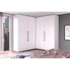 Guarda-roupa Casal Viena 4 Portas 4 Gavetas 100% Mdf Amendoa/