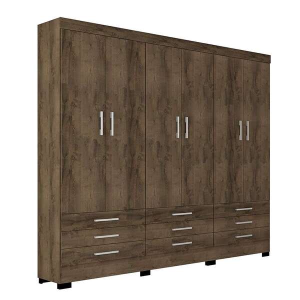 Guarda-roupa Casal Vila Velha 6 Pt 9 Gv Mocaccino
