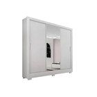 Guarda Roupa Casal Ville 3 Portas 3 Gavetas C/2 Espelho E Pés