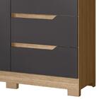 Guarda Roupa Casal Vivacce 4 Portas Com Espelho - Móveis Alba