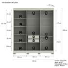 Guarda-roupa Casal York 6 Pt 2 Gv Off White