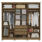 Guarda-roupa Cb01n573 6 Portas Com Espelho Kappesberg