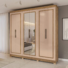 Guarda-roupa Cb01n573 6 Portas Com Espelho Kappesberg