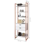 Guarda Roupa Celestial Branco Cobre