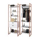 Guarda Roupa Celestial Branco Cobre