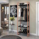 Guarda Roupa Celestial Preto Cobre