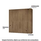 Guarda Roupa Chamonix 6 Portas Flex Canela Marrom