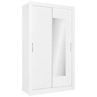 Guarda-roupa City Glass 2 Portas De Correr 1 Gaveta Thb