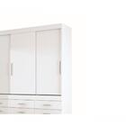 Guarda Roupa Click 3.9 Com Pés Branco