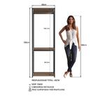 Guarda Roupa Closet 02 Cabideiros 183x60cm Proddy