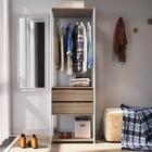 Guarda Roupa Closet 02 Gavetas 183x60cm Proddy