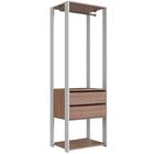 Guarda Roupa Closet 02 Gavetas 183x60cm Proddy