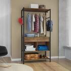 Guarda Roupa Closet 02 Gavetas Paris 8528 Preto Demolição Fos