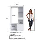 Guarda Roupa Closet 183x100cm Proddy