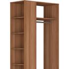 Guarda Roupa Closet 1 Cabideiro E 7 Nichos B12 Novam