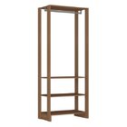 Guarda-roupa Closet 2 Peças Com 1 Cabideiro E 9 Nichos Yes