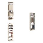 Guarda Roupa Closet 3 Gavetas 2 Cabideiros E Prateleiras Be M