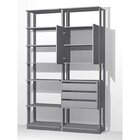 Guarda Roupa Closet 3 Gavetas E Prateleiras Be Mobiliário Gra