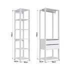 Guarda-roupa Closet Belga 2 Gv Branco