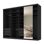 Guarda-roupa Closet Casal 100% Mdf Bp 277,7cm Com 1 Porta Esp