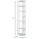 Guarda Roupa Closet Clothes 6 Prateleiras 1001 - Be Mobiliári