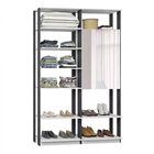 Guarda Roupa Closet Com Espelho E Prateleiras Be Mobiliário B