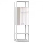 Guarda Roupa Closet Com Espelho E Prateleiras Be Mobiliário B