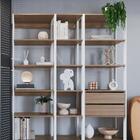 Guarda-roupa Closet Easy 3 Peças 2 Gavetas Branco/montana