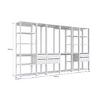 Guarda-roupa Closet Easy 6 Peças Com 6 Gavetas Branco