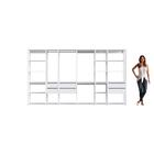 Guarda-roupa Closet Easy 6 Peças Com 6 Gavetas Branco