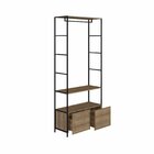 Guarda-roupa Closet Industrial 3 Módulos 8 Gavetas Vermont/pr