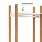 Guarda Roupa Closet Industrial Modulado 1 Peça 73,5cm 100% Md