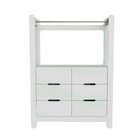 Guarda-roupa Closet Infantil Com 6 Gavetas E Cabideiro 100% M