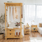 Guarda-roupa Closet Laguna 3 Prat 180ax90lx42p Em Madeira - M