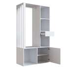 Guarda-roupa Closet Lumo 1 Pt 1 Gv Branco