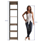 Guarda Roupa Closet Modulado 40x45x183cm Com 6 Prateleiras Pr