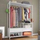 Guarda-roupa Closet Modulado Barcelona – Artefamol - Branco