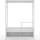 Guarda-roupa Closet Modulado Barcelona – Artefamol - Branco