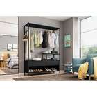 Guarda-roupa Closet Modulado Barcelona Preto