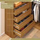 Guarda-roupa Closet Modulado Casal Sem Portas Canto Em L Com