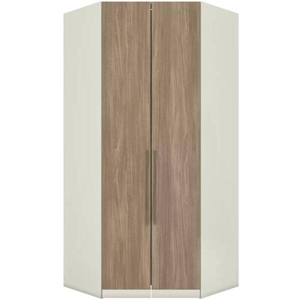 Guarda Roupa Closet Modulado De Canto 2 Portas Dileto Henn