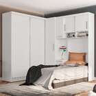 Guarda-roupa Closet Modulado Labrador Ii 7 Pt 4 Gv Branco