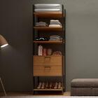 Guarda-roupa Closet Modulado Lille I 2 Gv Freijó E Preto